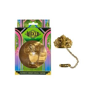 CharCharms Straw Topper Crown Wicked Glinda NIB